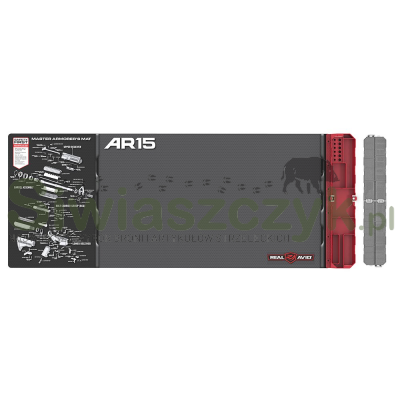 Mata rusznikarska REAL AVID z organizerem Master Armorer's Mat (AVMAM-AR)-111453