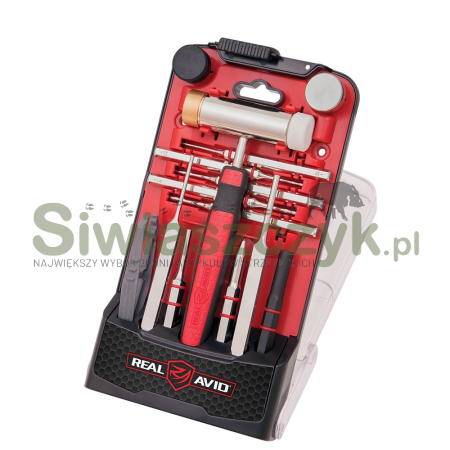 Zestaw narzędzi Real Avid Accu-Punch Hammer & AR15 Pin Punch Set (AVHPS-AR)-111414
