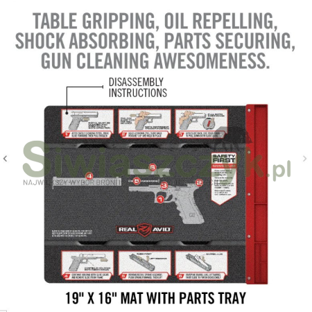 Mata do czyszczenia broni krókiej Glock Smart Mat (AVGLOCKSM)-111494