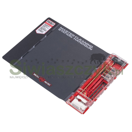 Mata rusznikarska Real Avid z zestawem narzędzi Master Cleaning Station Handgun (AVMCS-P)-111490