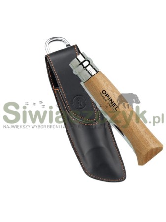 Nóż Opinel Inox Natural + etui No.08 (001089)-103078