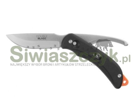 Nóż RealHunter Double Blade czarny-102999