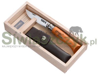 Nóż Opinel Carbon Steel + etui No.08 (000815)-103075