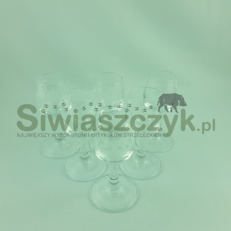 Zestaw SG111 kieliszki grawerowane n/n 35ml -szkło-103726