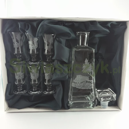 Zestaw Karafka Darz Bór + 6  kieliszków (SG400)-103811