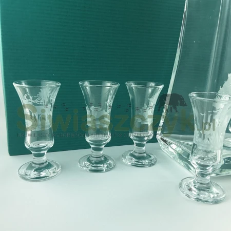Zestaw Karafka Darz Bór + 6  kieliszków (SG400)-103813