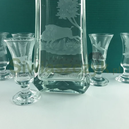 Zestaw Karafka Darz Bór + 6  kieliszków (SG400)-103814