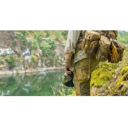 Bransoletka SURVIVAL BRACELET Paracord Olive Green-103860