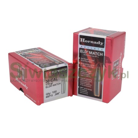 Pociski Hornady 30 (.308) ELD-Match 178gr(30713)-104757