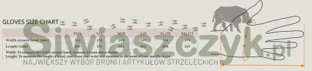 Rękawiczki Pinewood Shooting Finger 9902-105103