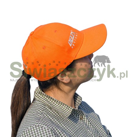 Czapka Delta Optical z daszkiem orange-105129