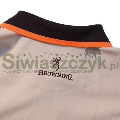 Polo Browning Short Sleeves, Beige-105450