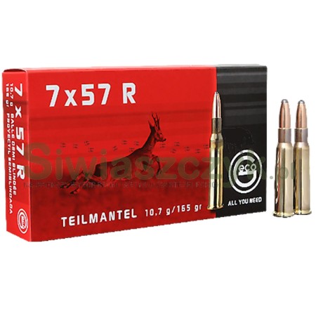 Amunicja GECO 7x57 TM 10,7g (165gr)-101537