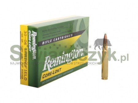 Amunicja REMINGTON kal .30-06 Sprg. Core-Lokt PSP 10,7g (180gr)-102002