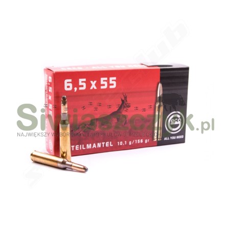 Amunicja GECO 6,5x55 TM 10,1g (156gr)-101544