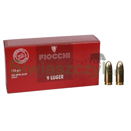 Amunicja FIOCCHI 9x19 FMJ 7,5g (115gr)-102377