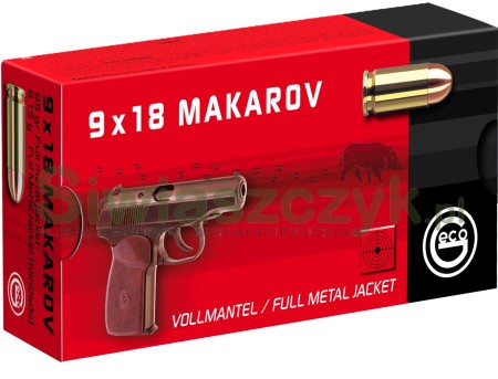 Amunicja GECO  9mm Makarov FMJ 6,1g (95gr)-101131