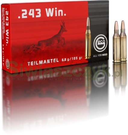 Amunicja GECO 243Win TM  6,8g(105gr)-102527