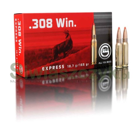 Amunicja GECO 308 Win. EXPRESS 10,7g (165gr)-101359