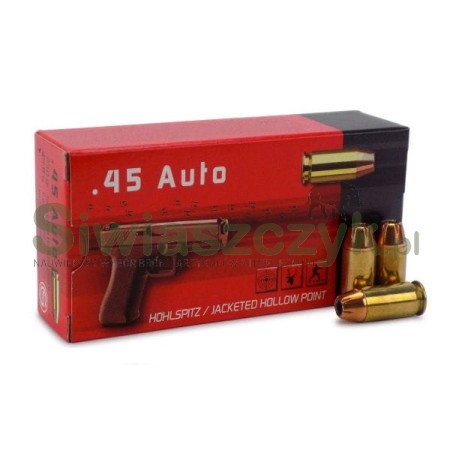 Amunicja GECO 45AUTO JHP 14,9g (230gr)-102835