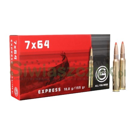 Amunicja GECO 7x64 Express 10,0g (155gr)-102070