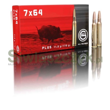 Amunicja GECO 7x64 Plus 11,0 g (170gr)-101360