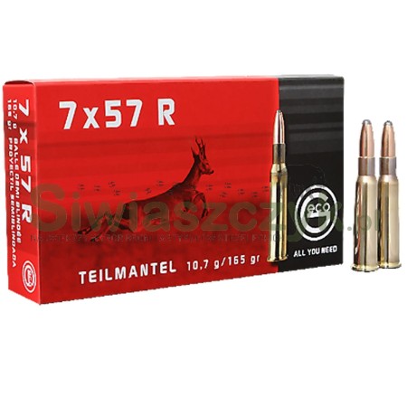 Amunicja GECO 7x65 R TM 10,7 g (165gr)-102073