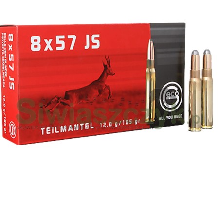 Amunicja GECO 8x57JS TM 12,0g (185gr)-102071