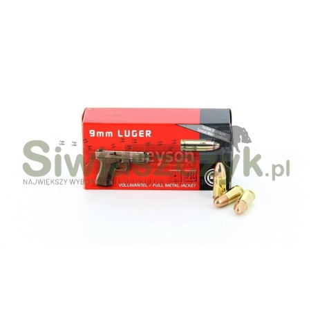 Amunicja GECO 9x19 FMJ 10,0g (154gr)-101075