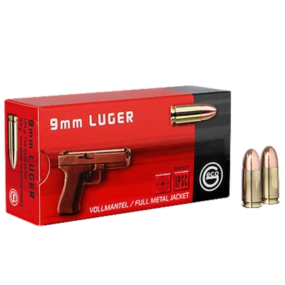 Amunicja GECO 9x19 FMJ 8,0g (124gr)-103915