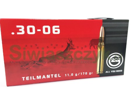 Amunicja GECO 30-06 TM 11,0g (170gr)-101361