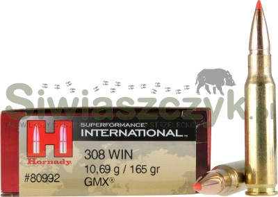 Amunicja HORNADY 308 Win GMX SPFI 10,7g(165gr) (80992)-102660