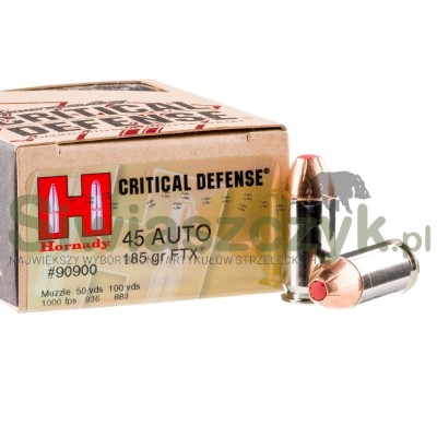 Amunicja HORNADY 45AUTO FTX (185gr) (90900) -101159