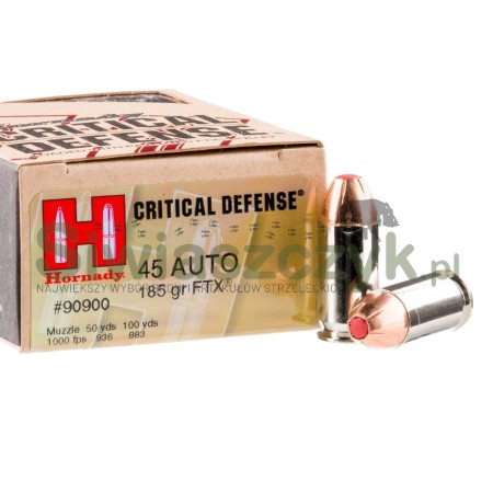 Amunicja HORNADY 45AUTO FTX (185gr) (90900) -101159