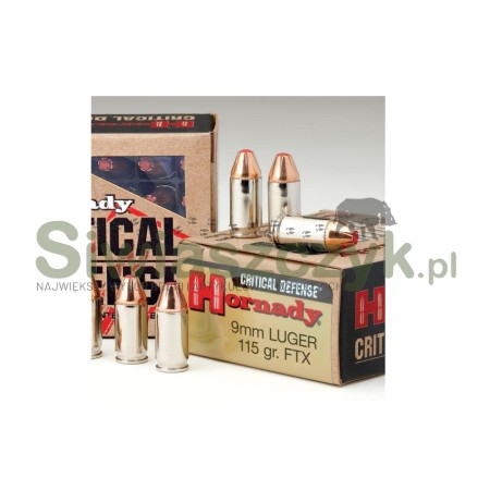 Amunicja HORNADY 9x19 FTX 7,5g (115gr)(90250)-101078