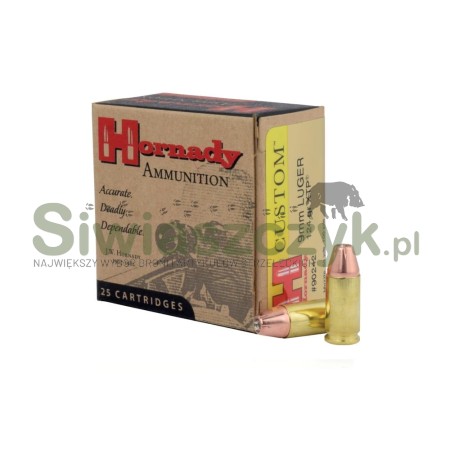 Amunicja HORNADY 9x19 XTP 8,0g (124gr)(90242)-101079