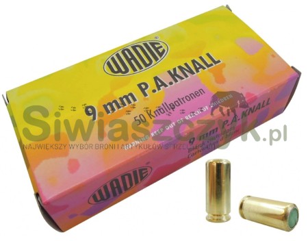 Amunicja hukowa WADIE kal.9mm P.A.KNALL-103158