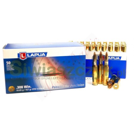 Amunicja Lapua 308Win OTM SCENAR 10.85g(167gr) -102663