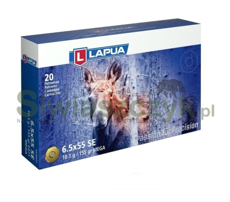 Amunicja Lapua 6,5x55SE Mega 10,1g(155gr)-104038