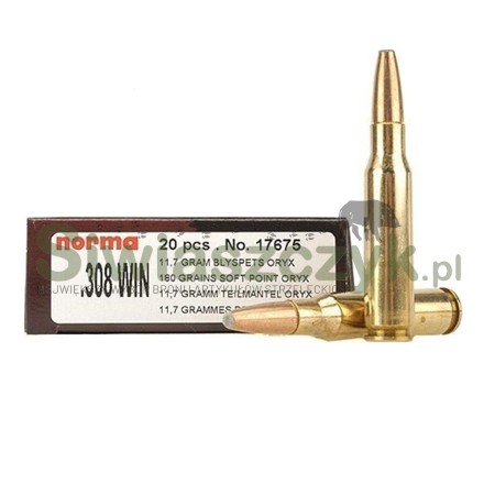 Amunicja NORMA 308 WIN Oryx 11,7g (180gr)-102032