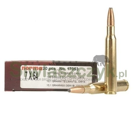 Amunicja NORMA 7x64 Oryx 10,1g (158gr)-102050