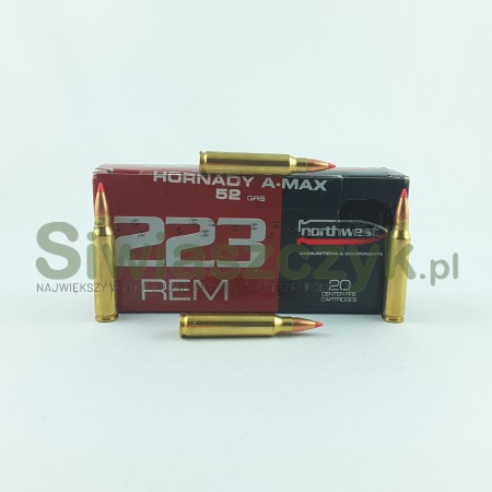 Amunicja Northwest 223Rem A-MAX 3,4g(52gr)-104050