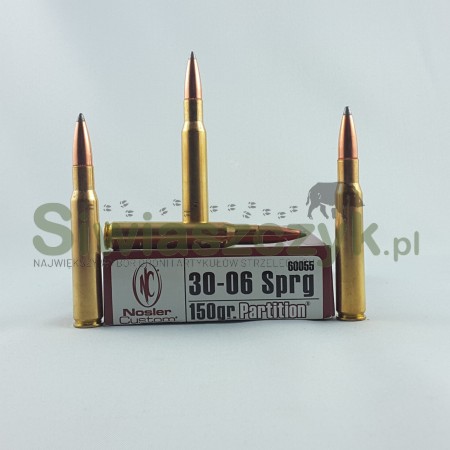 Amunicja NOSLER 30-06 Partitiion 9,7(150gr) (60055) -103872