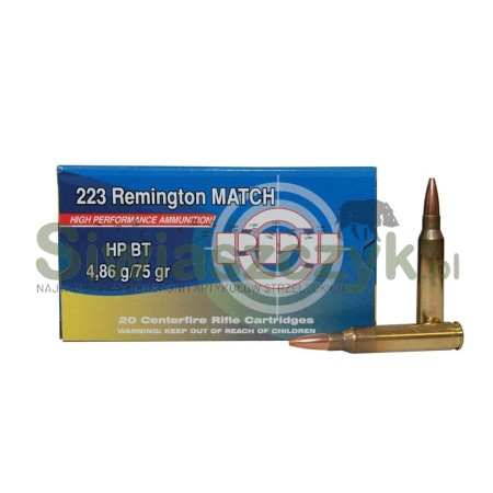 Amunicja Partizan 223Rem HP BT 4,86g(75gr)-104032