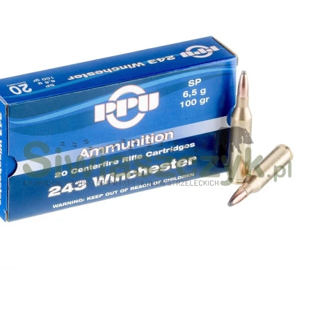 Amunicja Partizan 243Win SP 6,5g(100gr)-102529