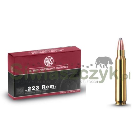 Amunicja RWS .223 Rem. TMS 3,6 g (55gr)-102079