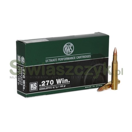Amunicja RWS .270 Win. KS 9,7 g (150gr)-101917