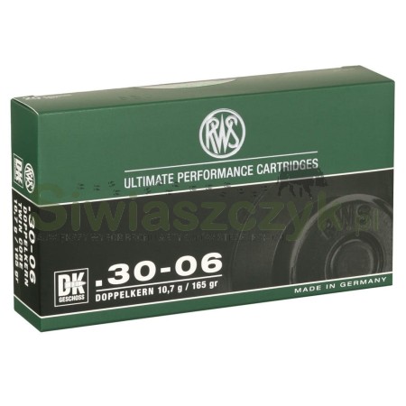 Amunicja RWS .30-06 DK 10,7 g (165gr)-102081