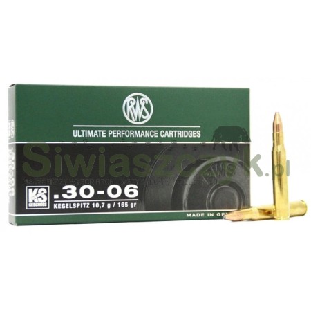 Amunicja RWS .30-06 KS 10,7 g (165gr)-101931