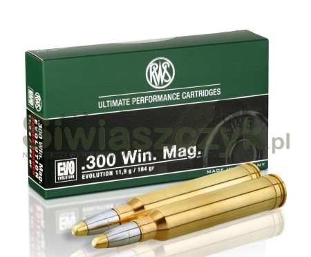 Amunicja RWS 300 Win. Mag. EVO 11,9 g (184gr)-101922